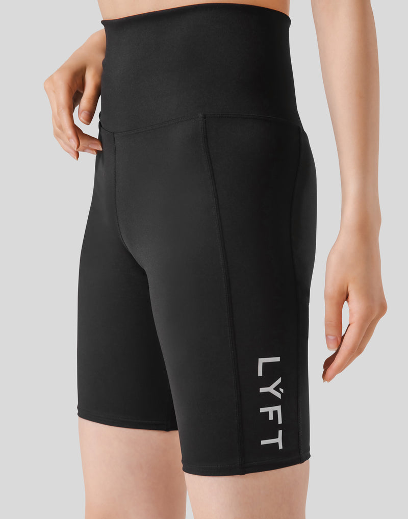 LÝFT Standard Biker Shorts - Black