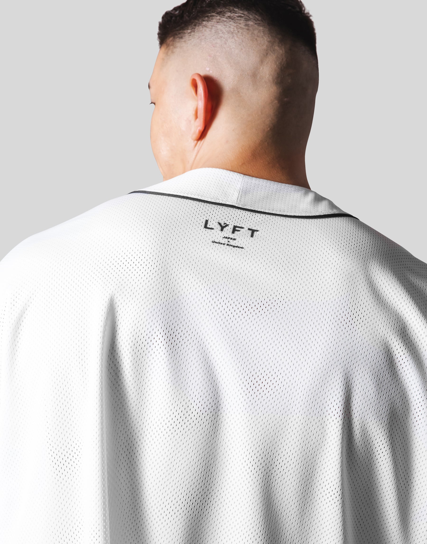 Old Y Mesh Baseball Shirt - White – LÝFT