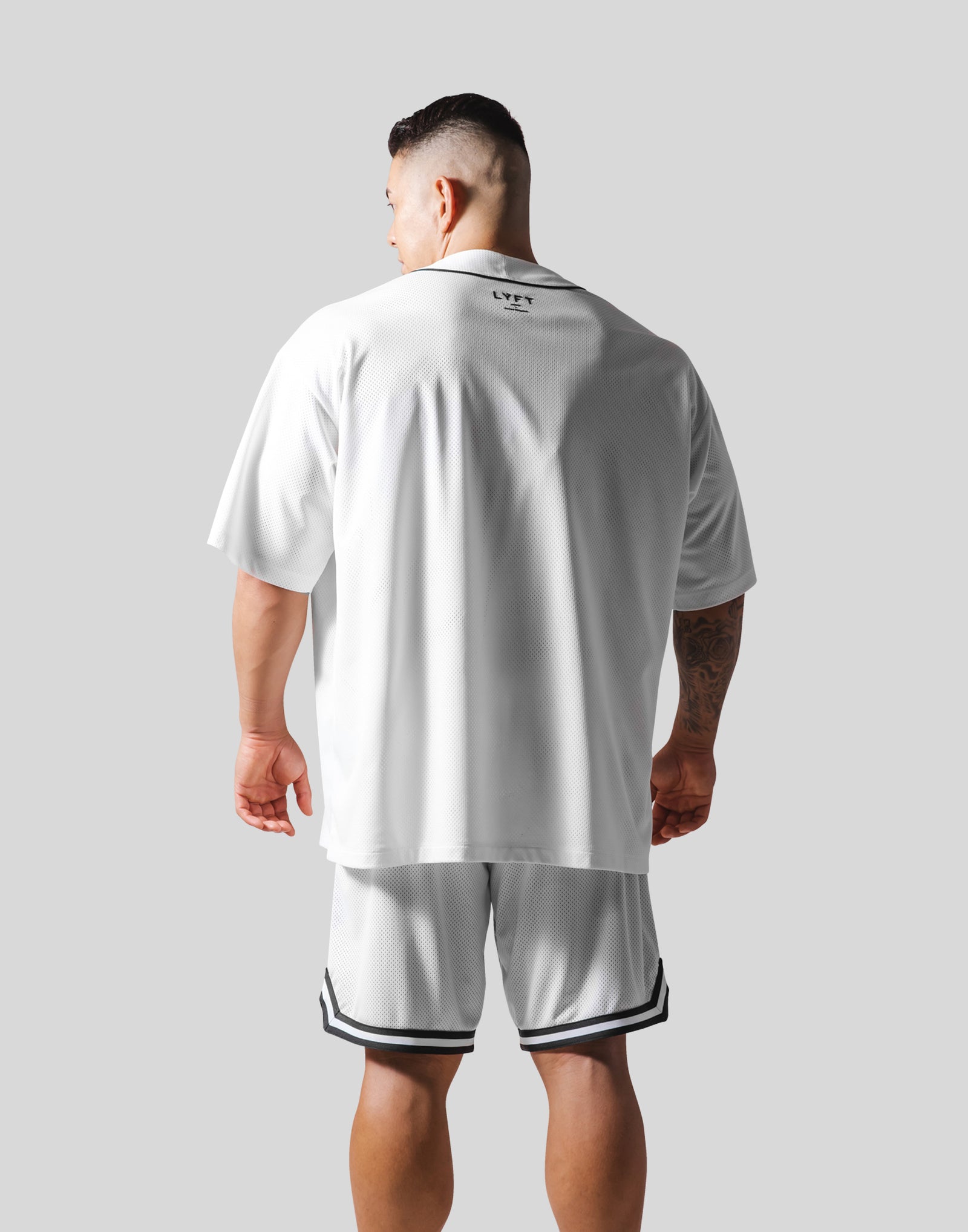 Old Y Mesh Baseball Shirt - White – LÝFT