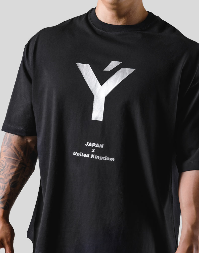 Big Y Logo Big T-Shirt - Black