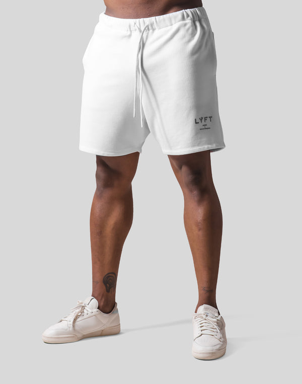 LÝFT Sweat Shorts - White