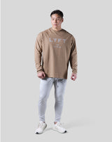 LÝFT Logo Long Sleeve T-Shirt - Beige