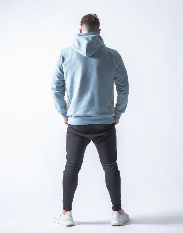 LÝFT Sweat Workout Pullover - Smoky Blue