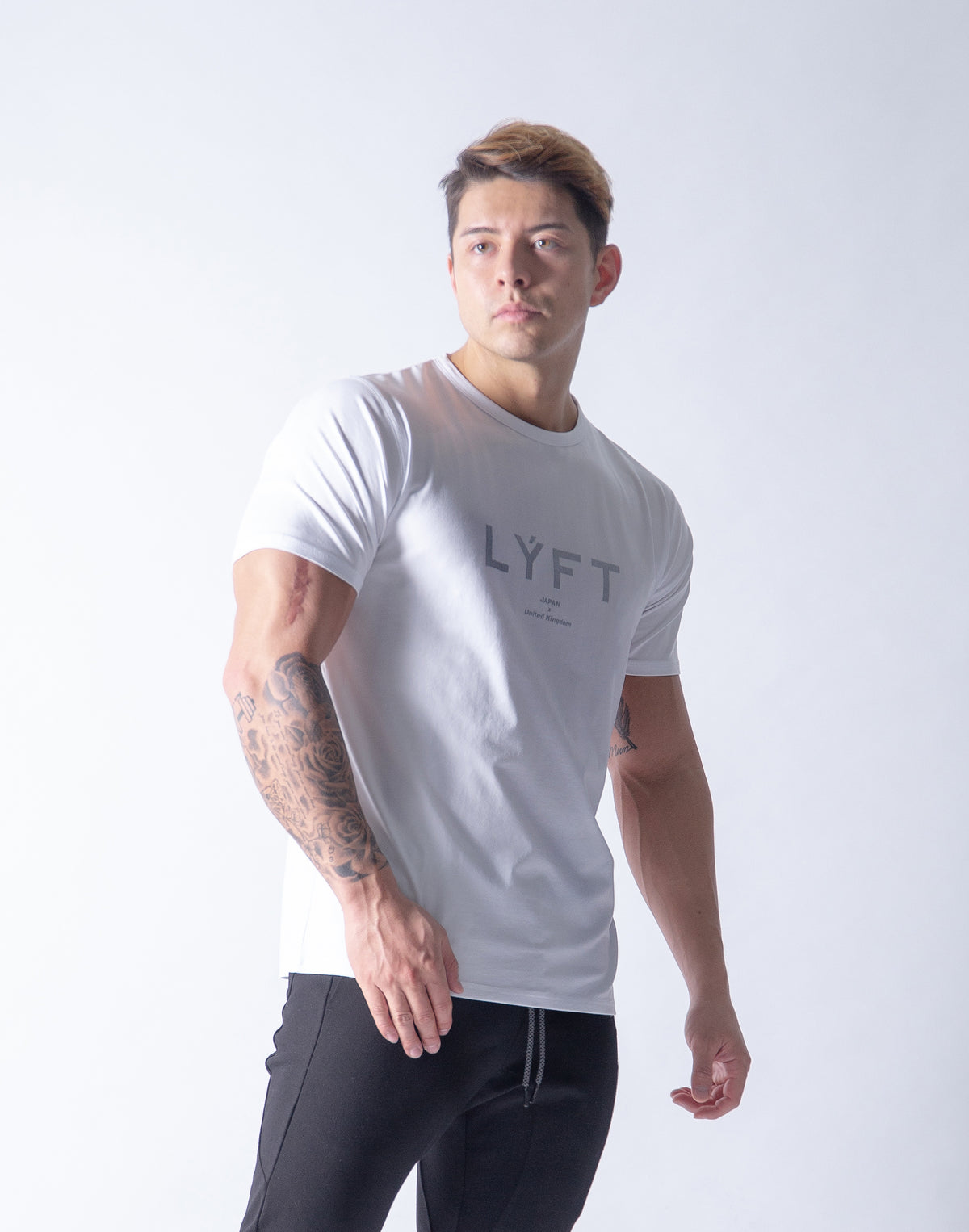 LÝFT Standard Fit T-Shirt - White
