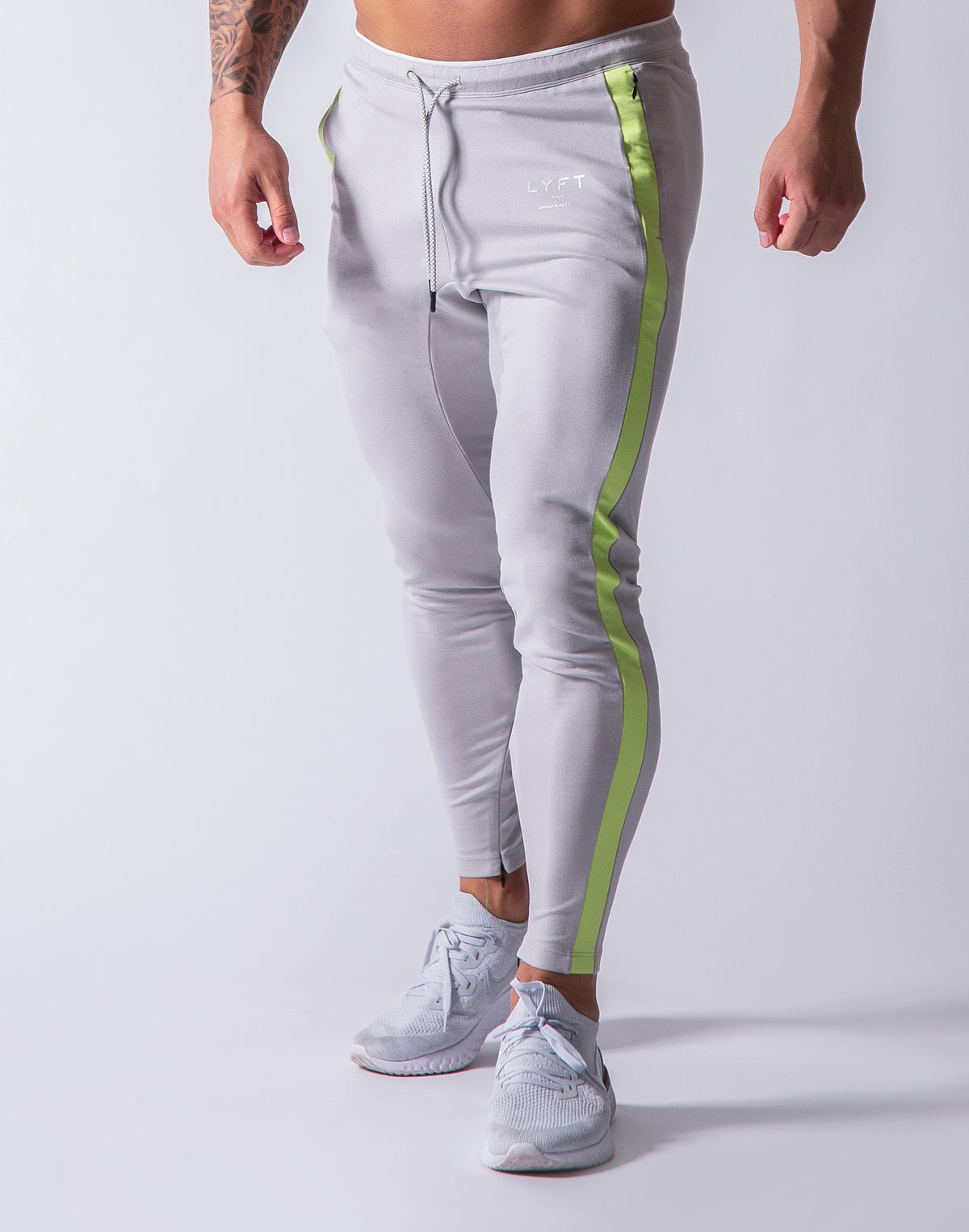One Line Long Pants - Grey