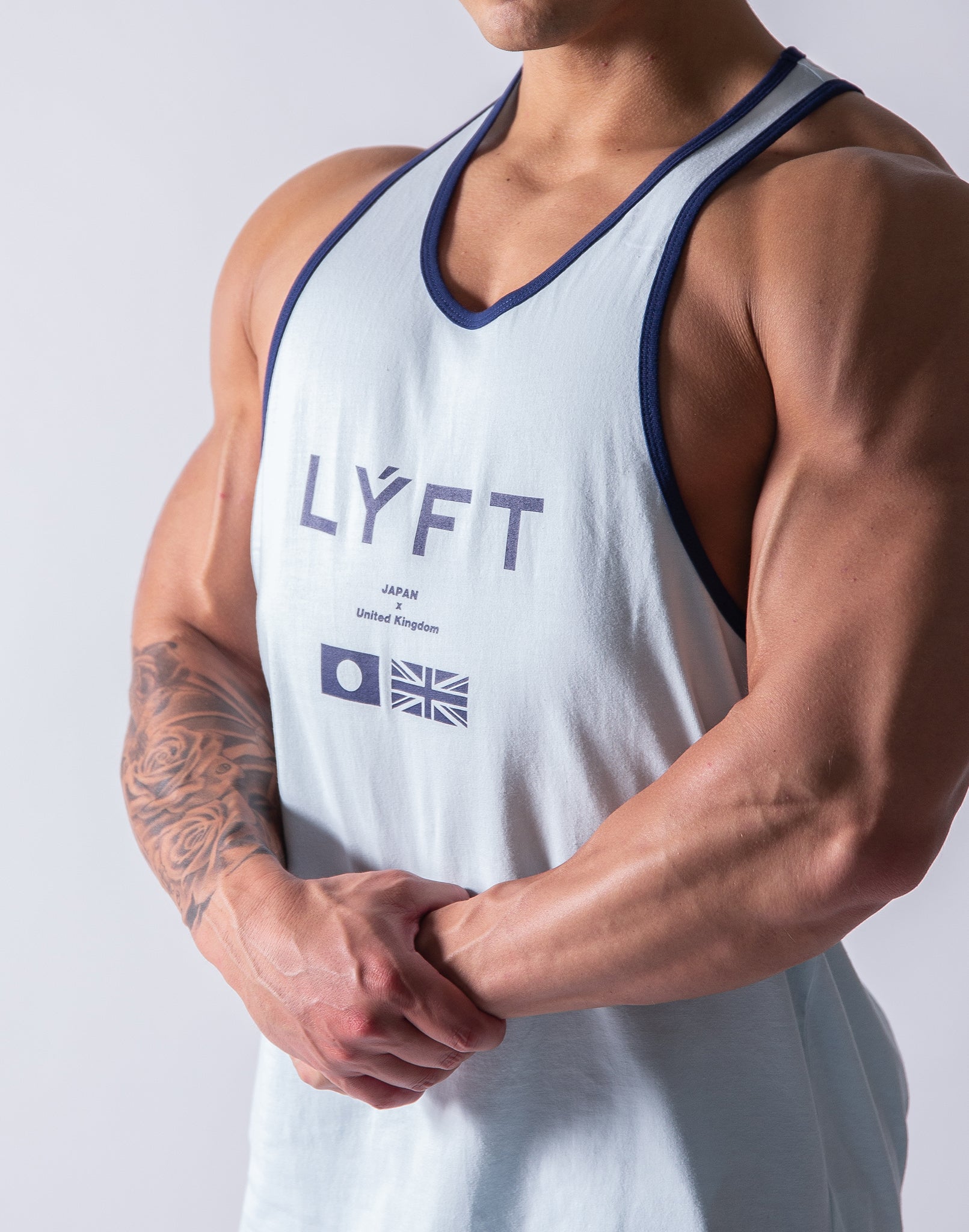 LYFT JPxUK Training Tanktop - L. Blue – LÝFT