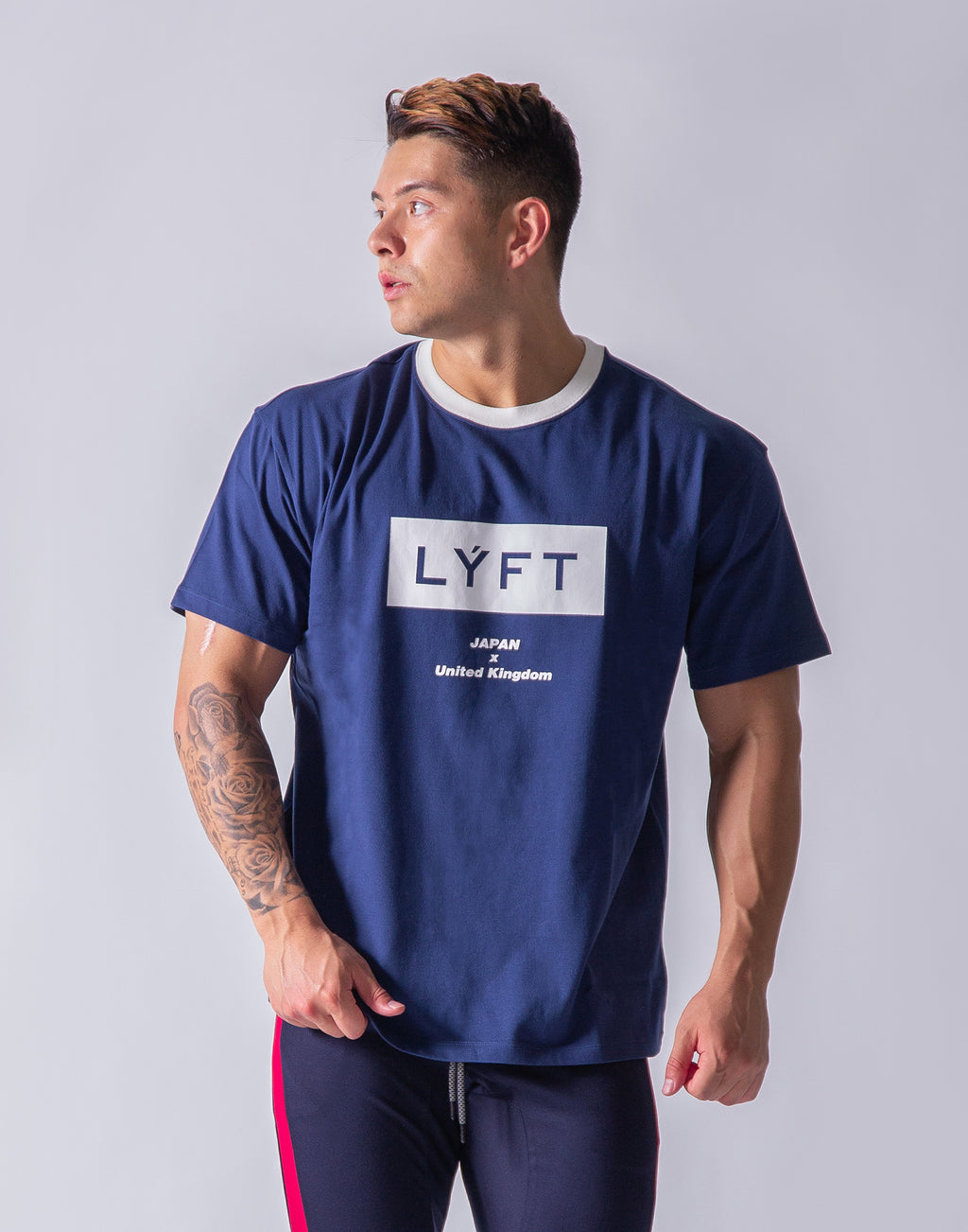 LYFT Box Big T-Shirt - Navy – LÝFT