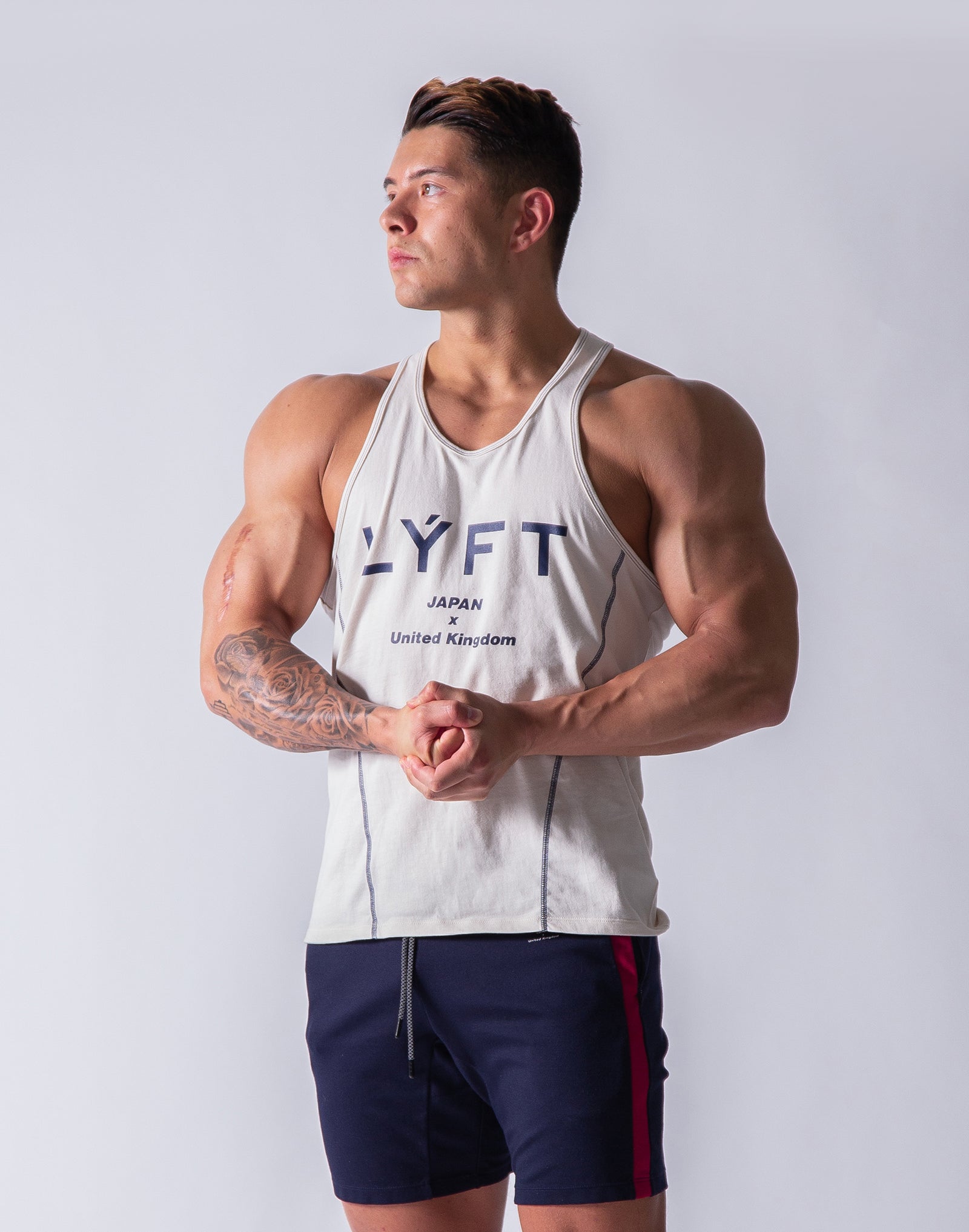 LYFT Basic Fit Tank Top - White – LÝFT