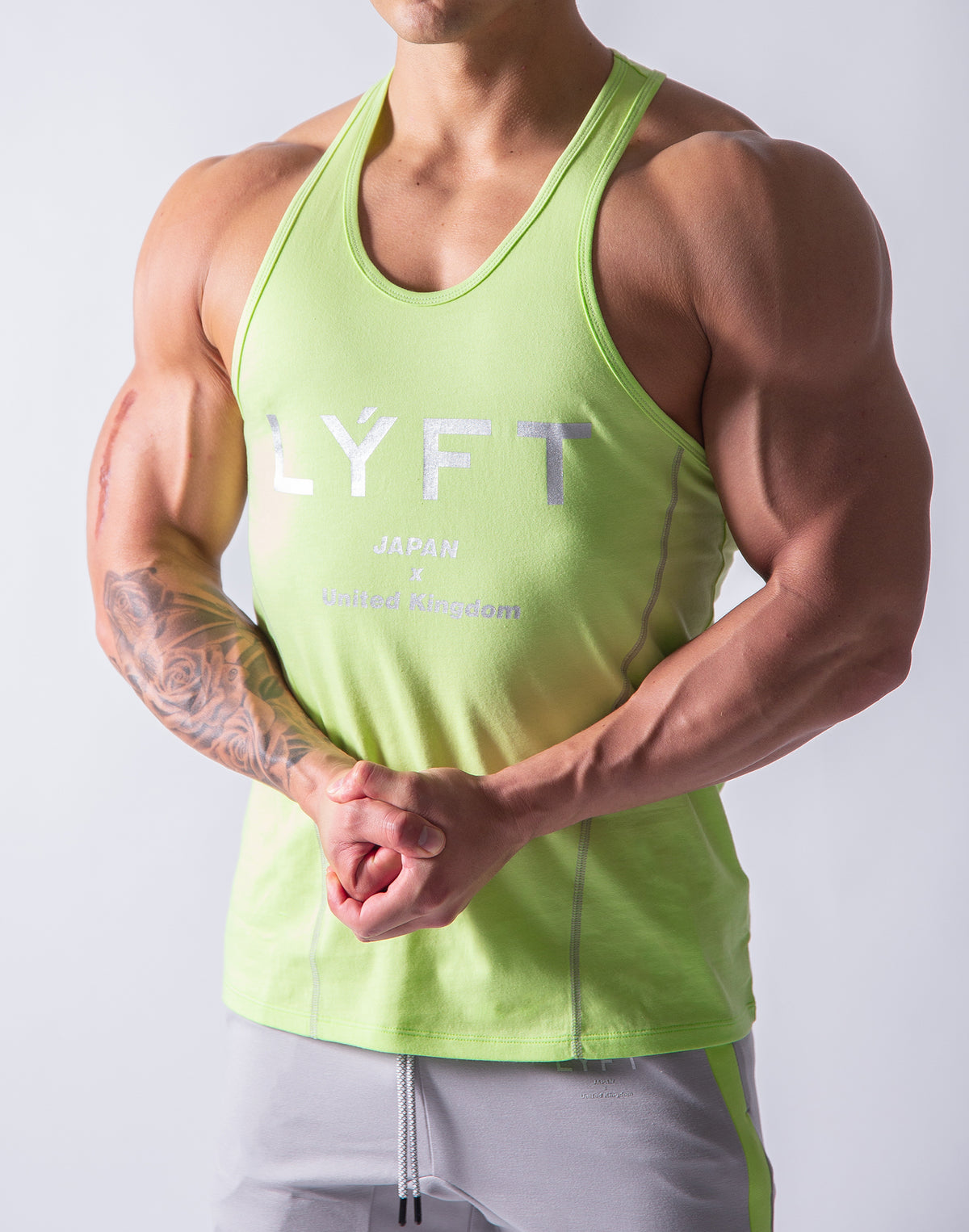 Basic Fit Tanktop - Yellow
