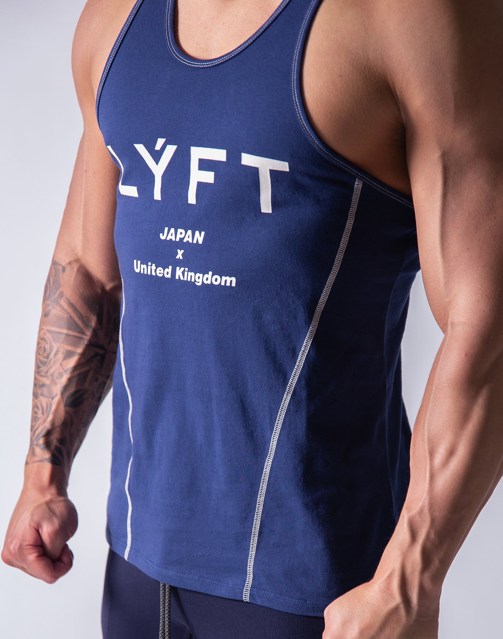 LYFT Basic Fit Tanktop - Navy – LÝFT