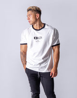 Neck LÝFT Big Size T-Shirt - White