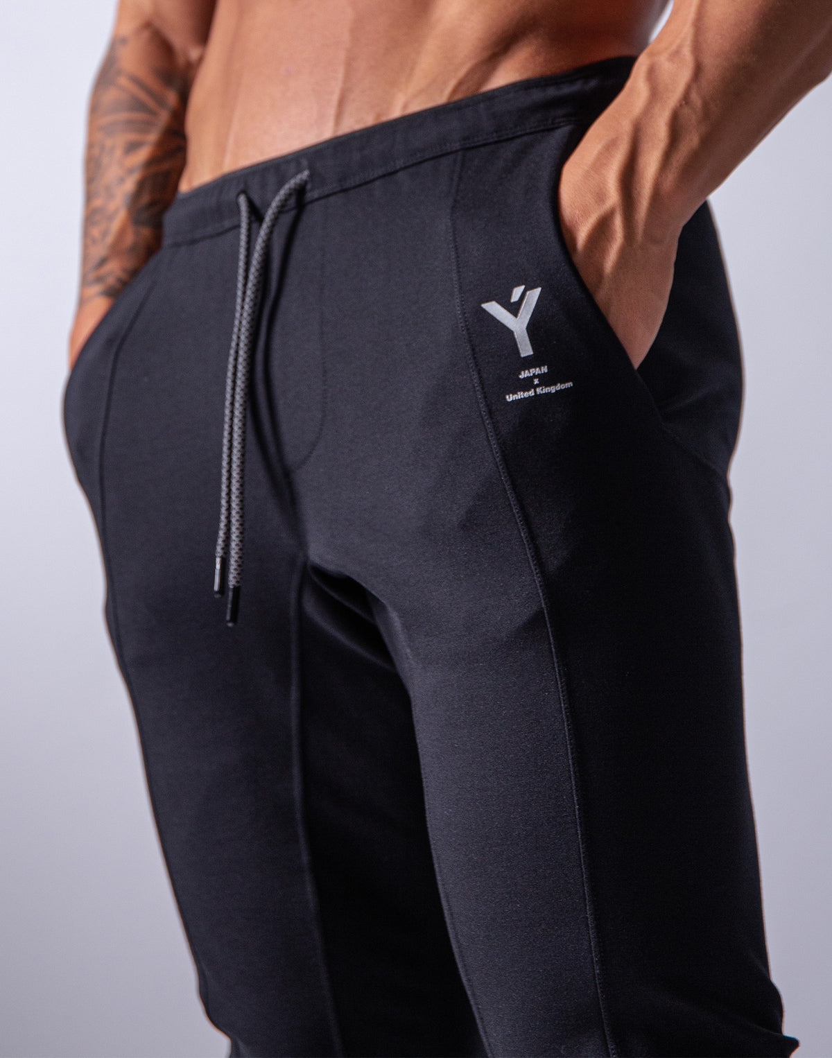 Side LÝFT Logo Pants - Black