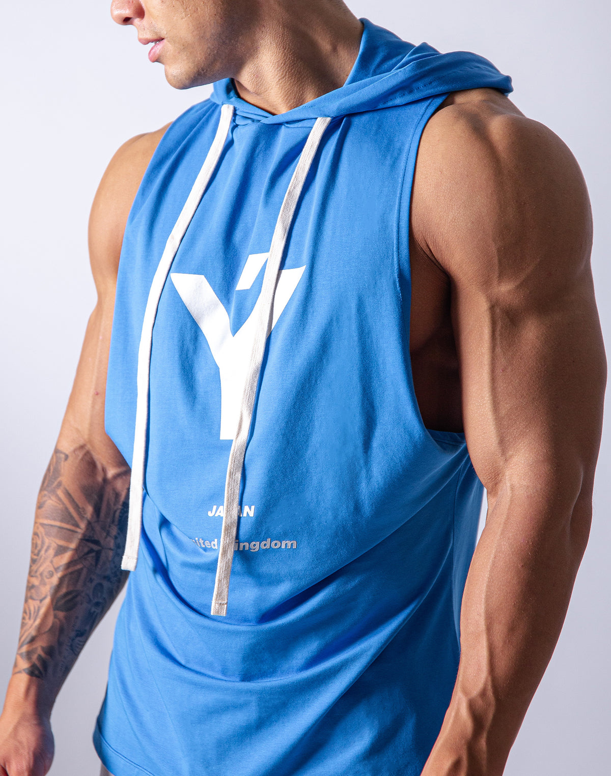 LÝFT 2Way Armhole Hoodie 2 - Blue