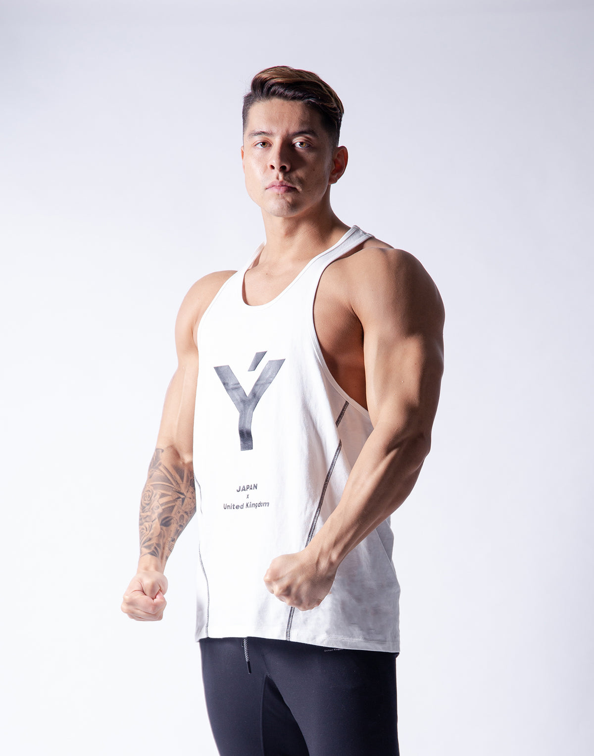 Y Training Tanktop - White