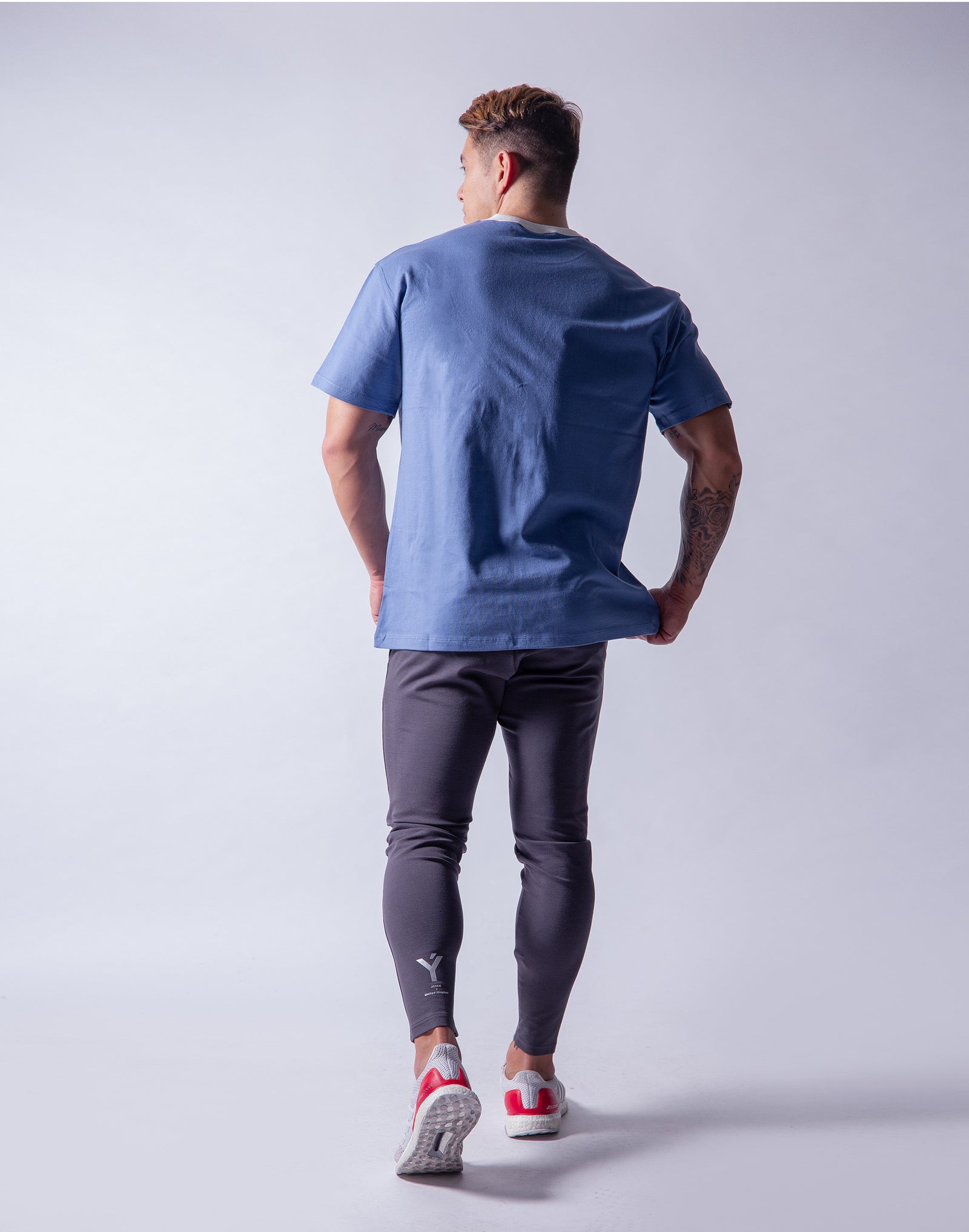 LYFT Wide Big-size T-Shirt 2 - L.Blue – LÝFT LYFT Wide Big-size T-Shirt 2 - L.Blue – LÝFT