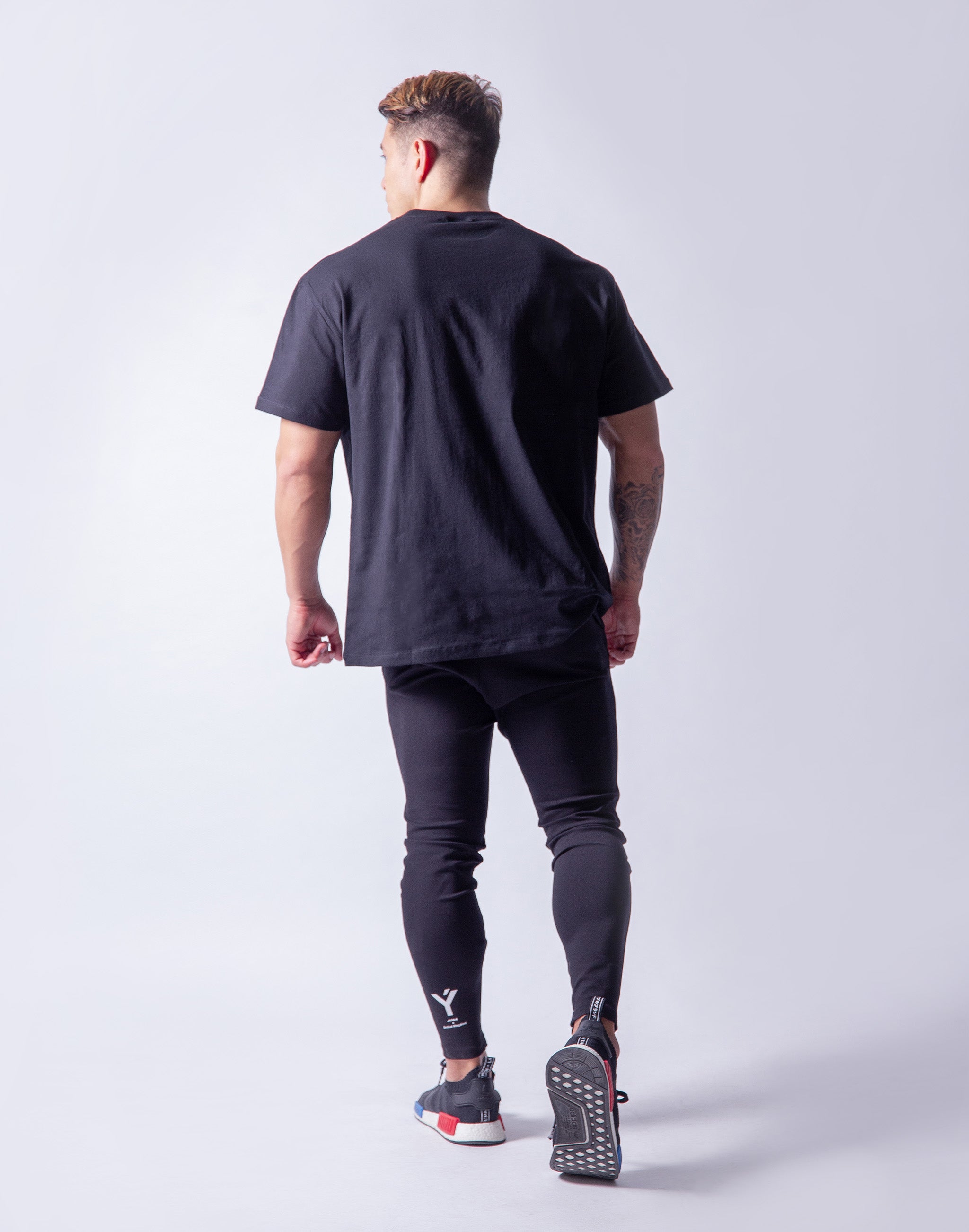 LYFT Wide Big-size T-Shirt 2 - Black – LÝFT