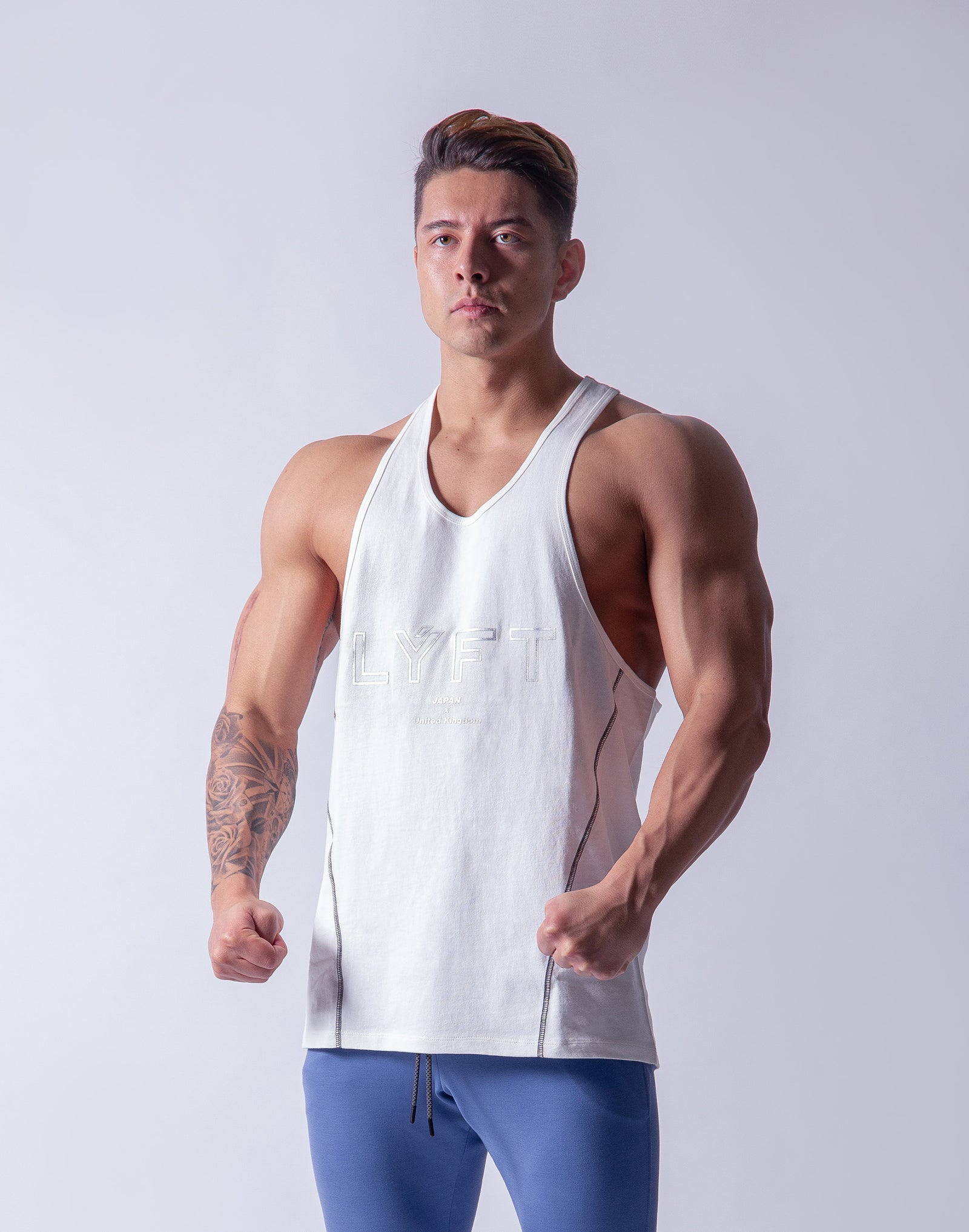 LYFT Training Tanktop 2 - White – LÝFT