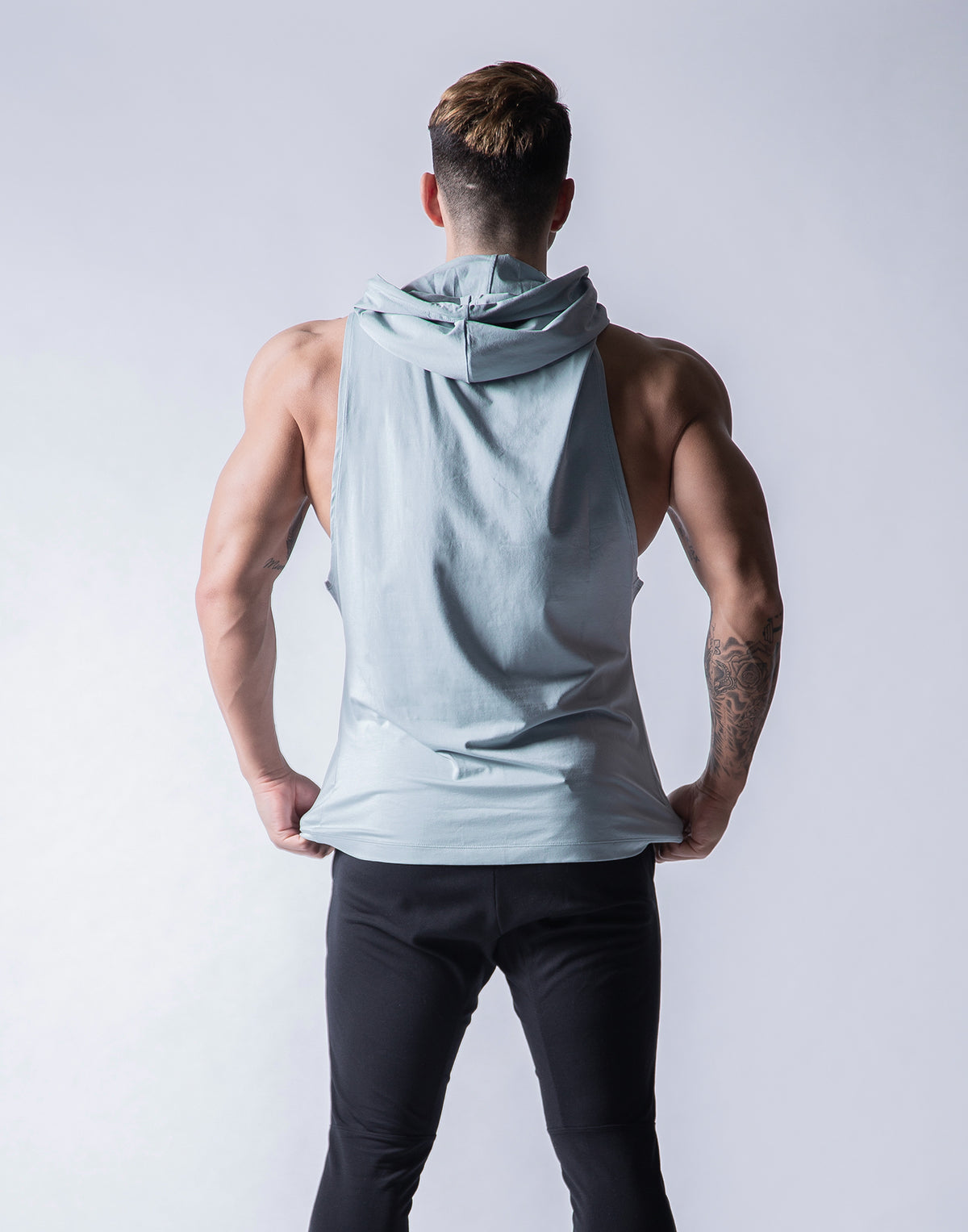 LÝFT 2Way Armhole Hoodie - Blue