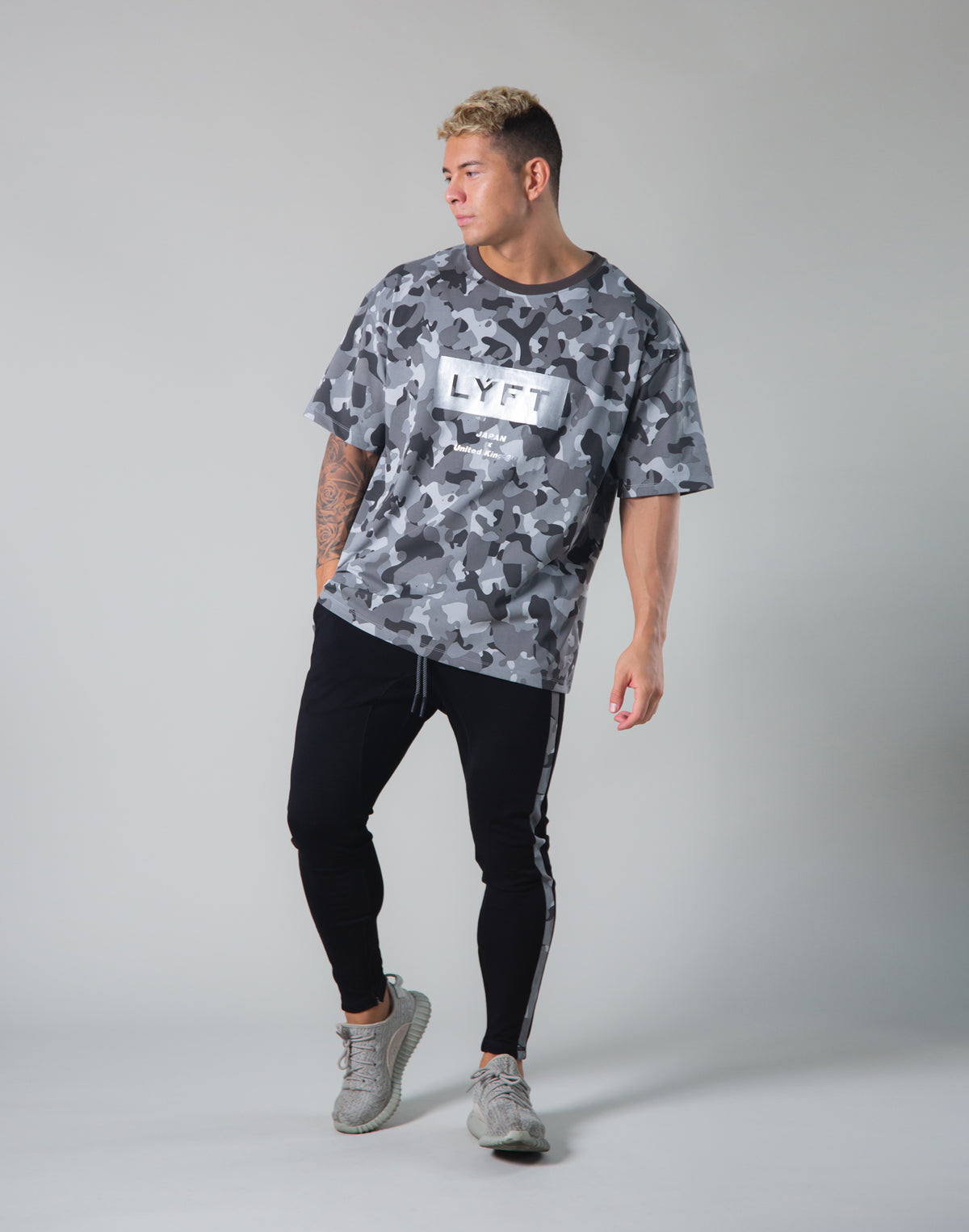 Original Camo Big T-shirts - Black