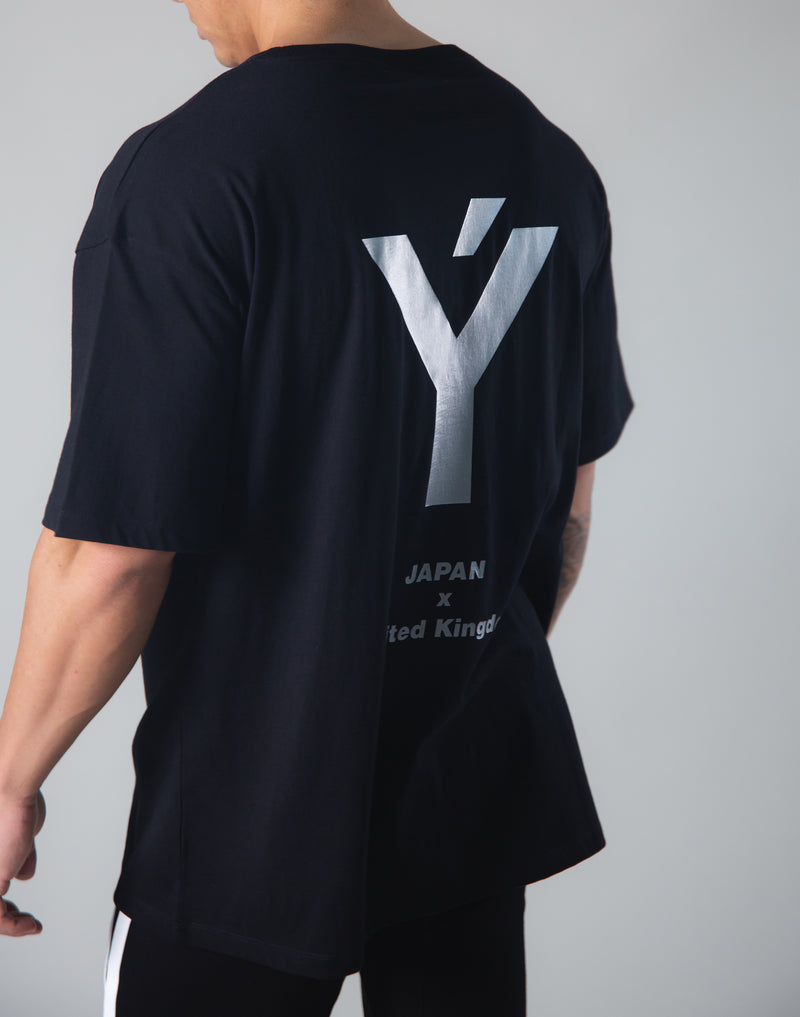 Back Big Y Logo Big T-shirts - Black