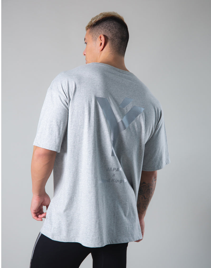 <transcy>Back Big Y Logo Big T-shirts --Grey</transcy>