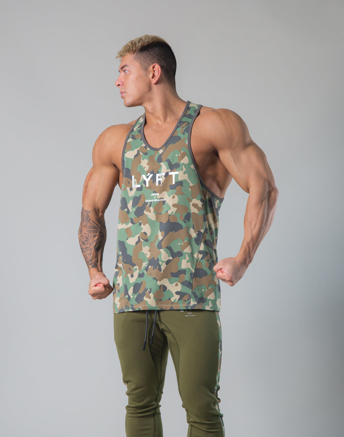 Original Camo Training Tanktop - Olive