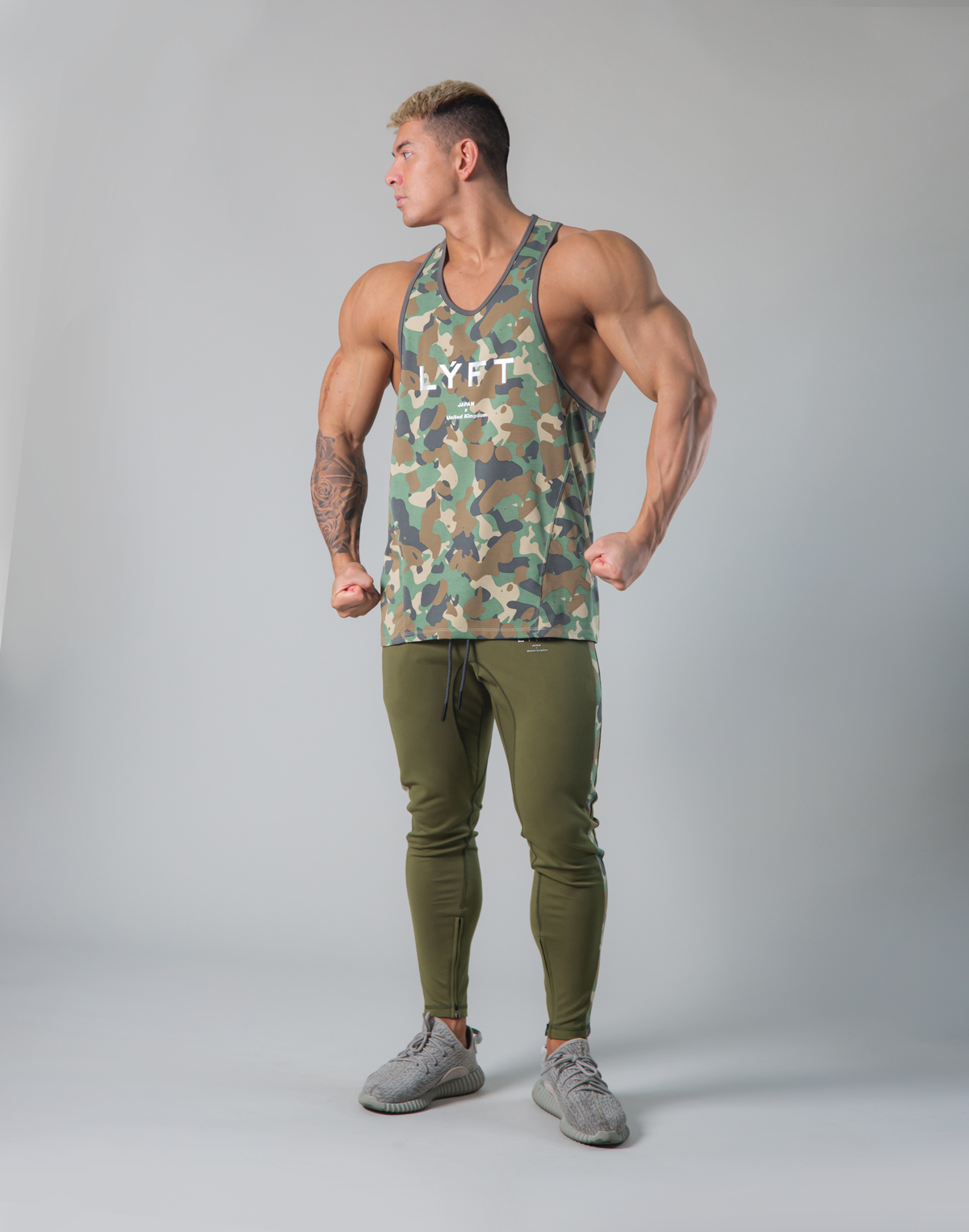 Original Camo Training Tanktop - Olive