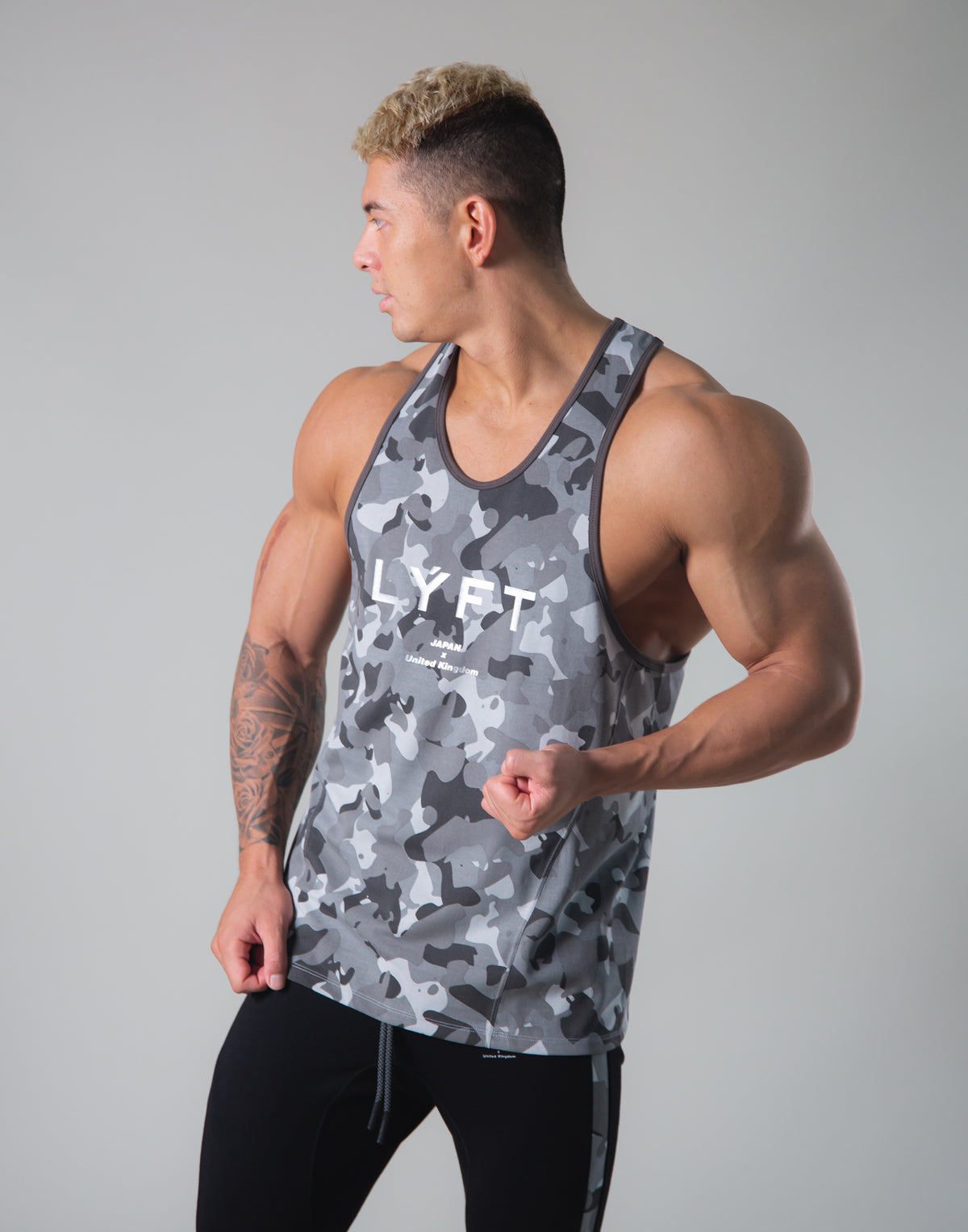 Original Camo Training Tanktop - Black