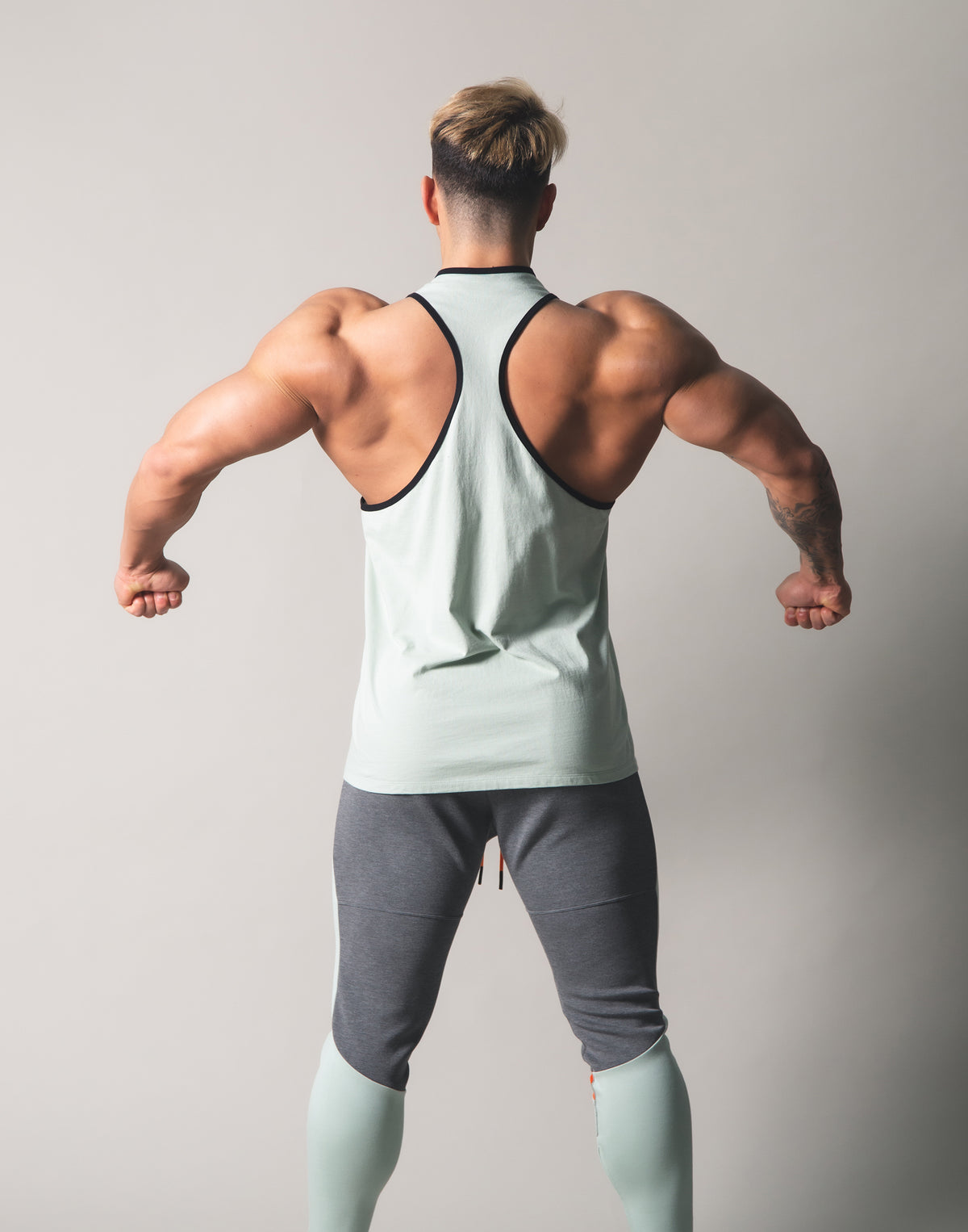 LYFT Logo Training Tanktop - Black x Mint