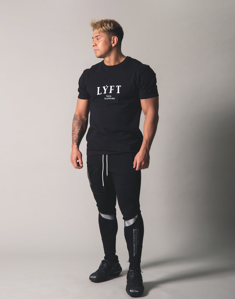 LYFT Logo Standard T-Shirt - Black