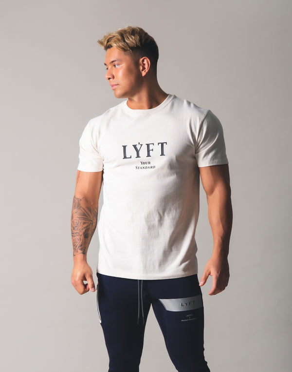 LYFT Logo Standard T-Shirt - Off White