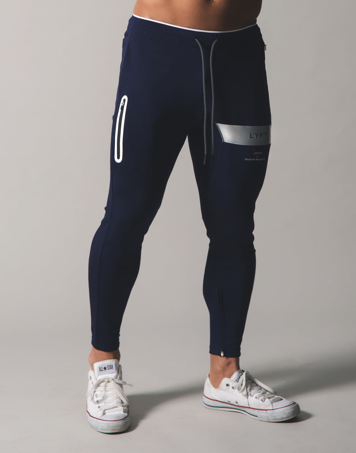 LÝFT 2Way Stretch Utility Pants ver.Silver Line - Navy