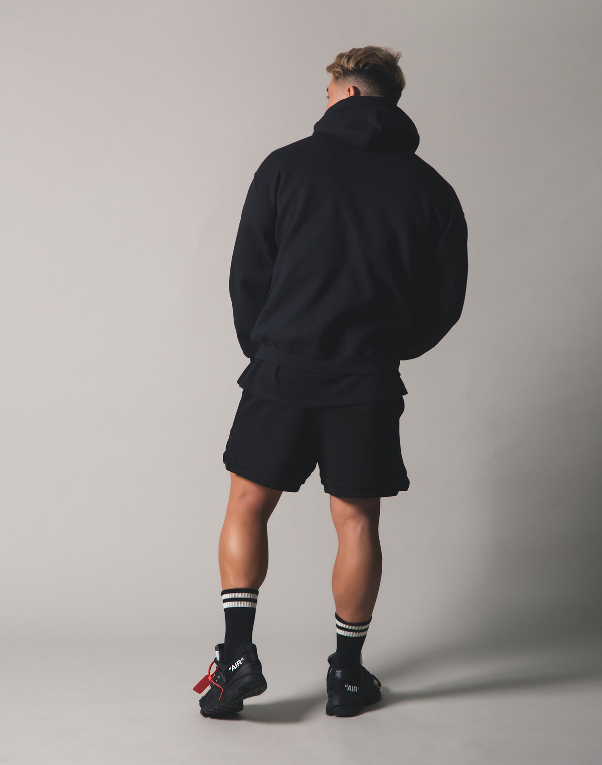 LÝFT London Punk Sweat Pullover - Black