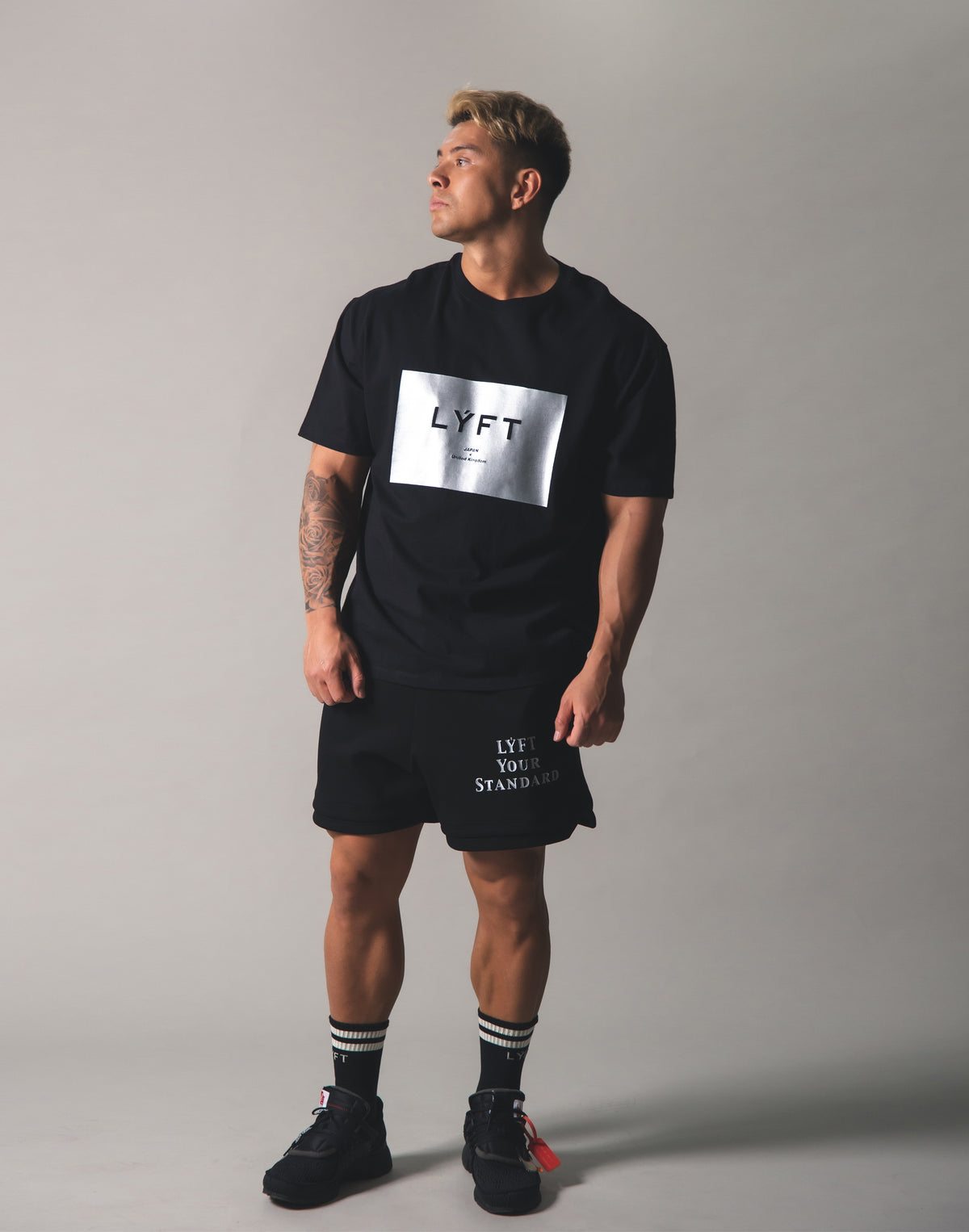 LYFT Box Logo Big T-Shirt - Black