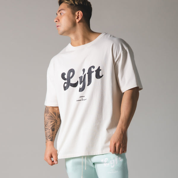 LÝFT Old Logo Big T-shirt - Off White