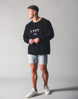 LYFT  Logo Long T-shirt - Black