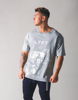 LYFT Lion Big T-shirt - Grey