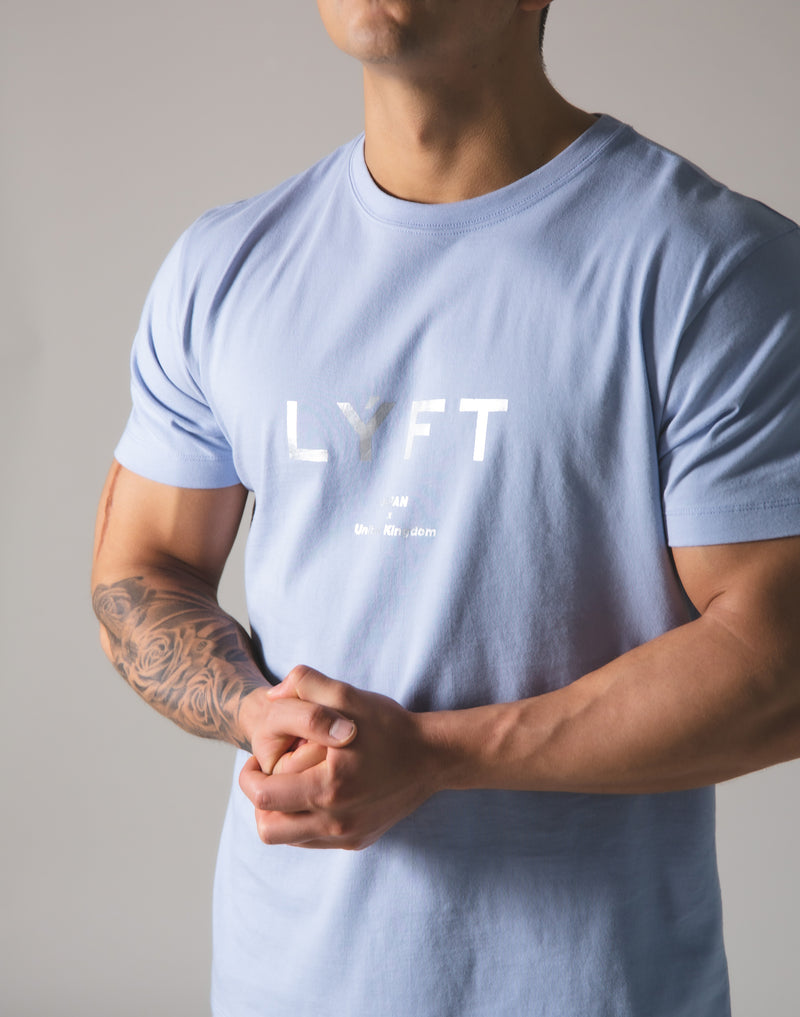 LÝFT Logo Standard T-Shirt - L.Blue