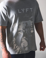 LYFT Lion Big T-shirt - Grey