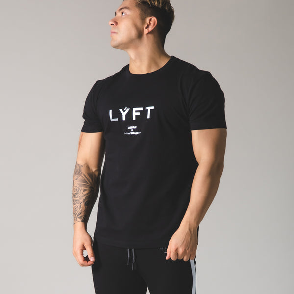LÝFT Logo Standard T-Shirt - Black