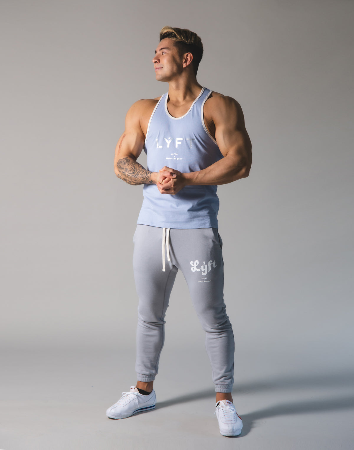 LÝFT logo Standard Tanktop - L.Blue