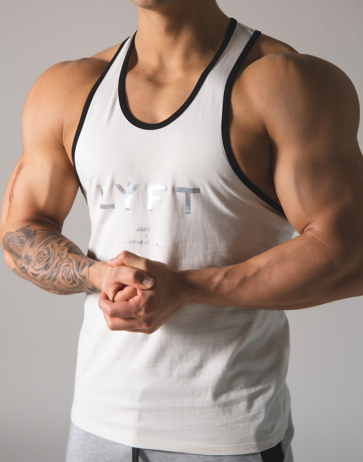 LÝFT logo Standard Tanktop - Off White