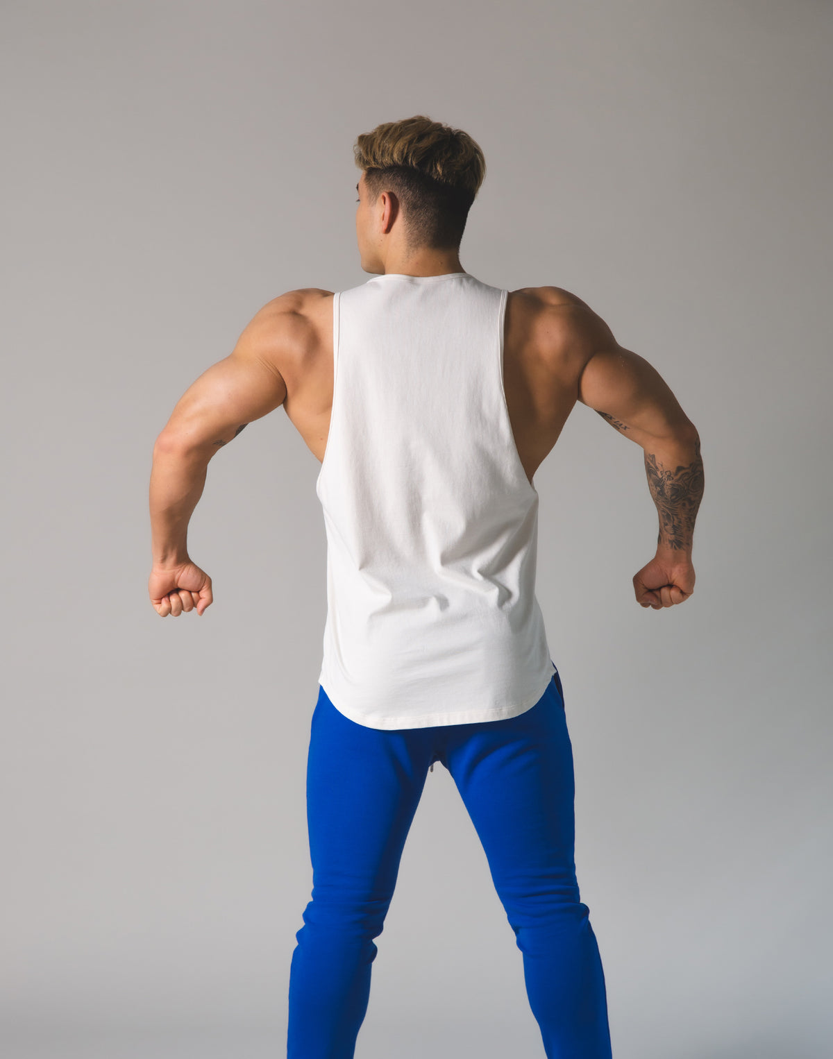 LÝFT Old logo Tanktop - Off White