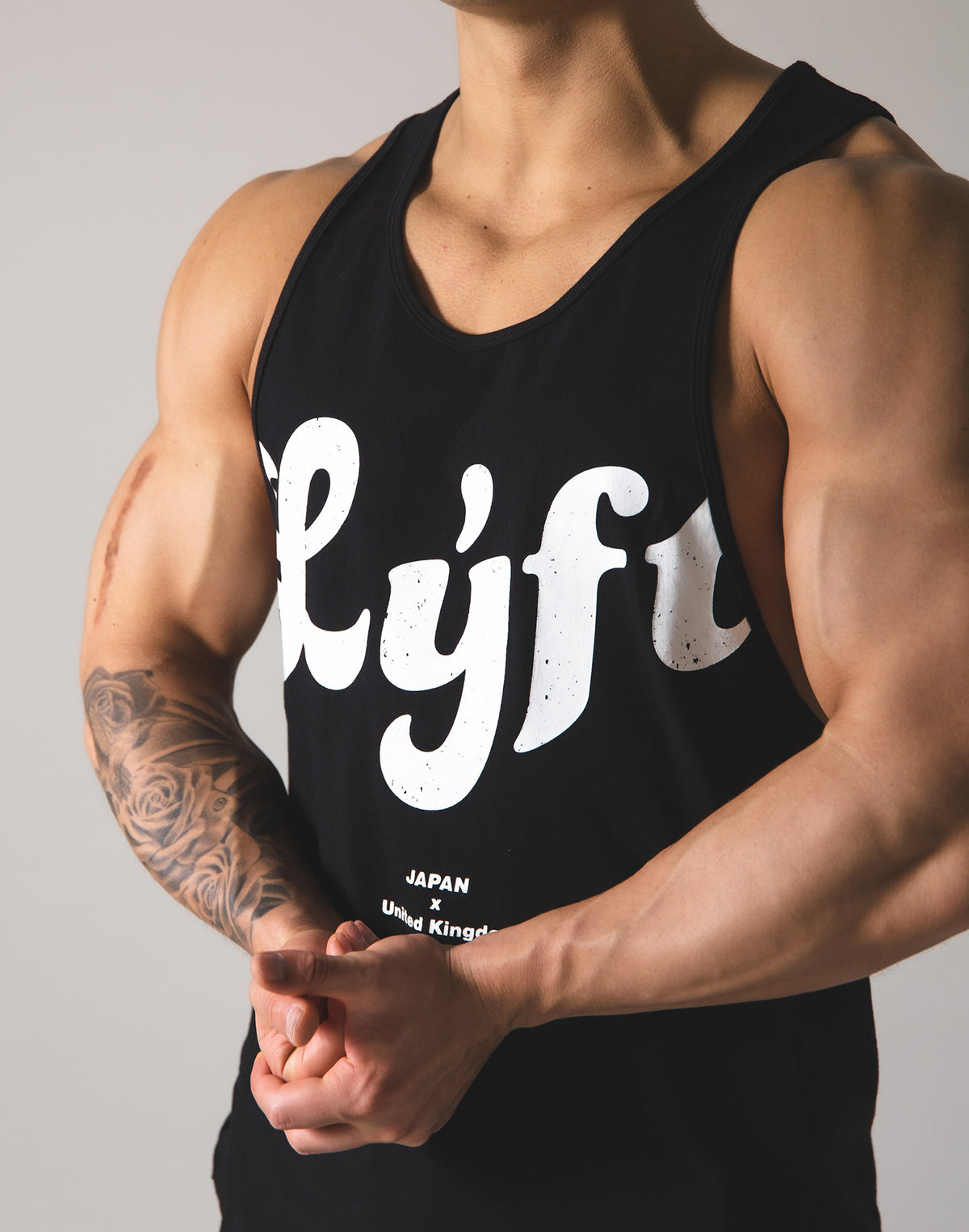 LÝFT Old logo Tanktop - Black