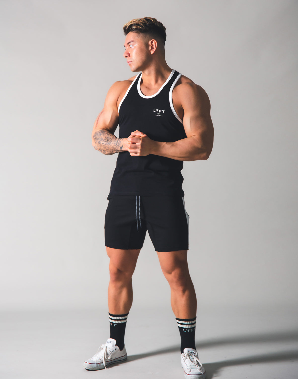 LYFT Point Logo Standard Tanktop - Black