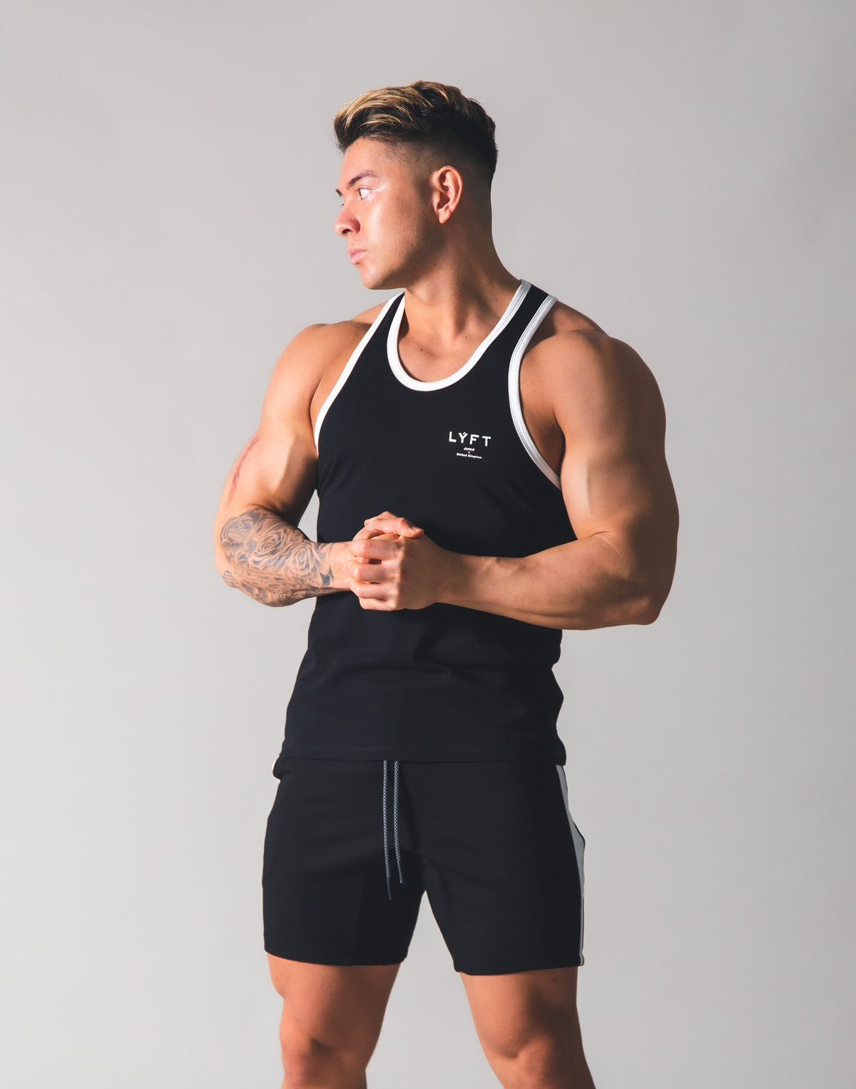 LYFT Point Logo Standard Tanktop - Black