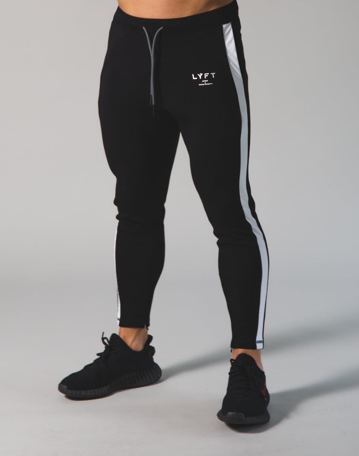 2Way Stretch One Line pants 2 - Black