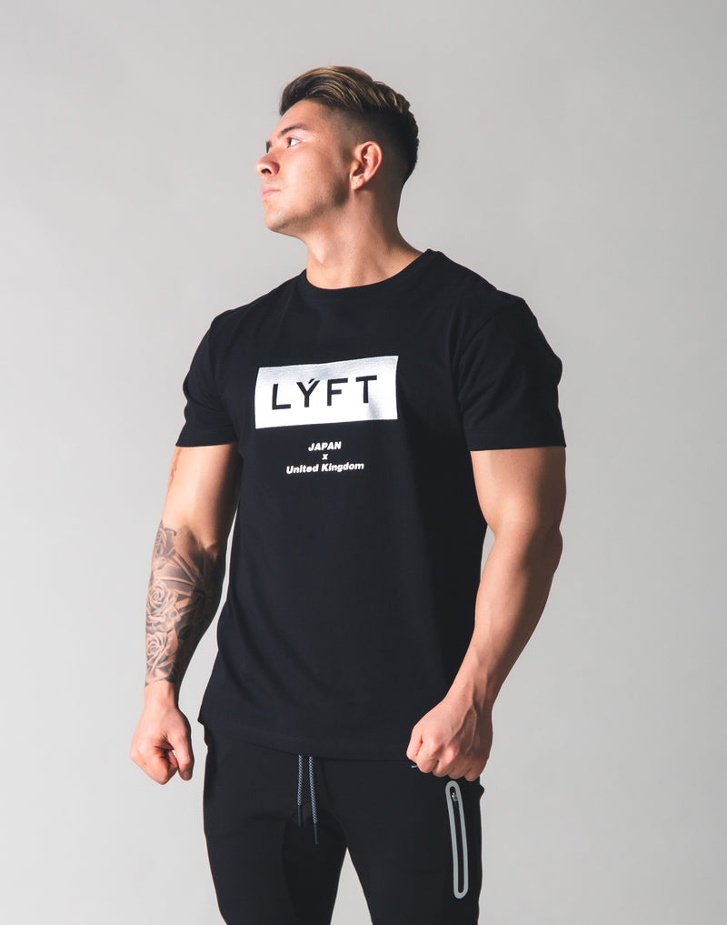 LYFT box Logo T-shirt - Black