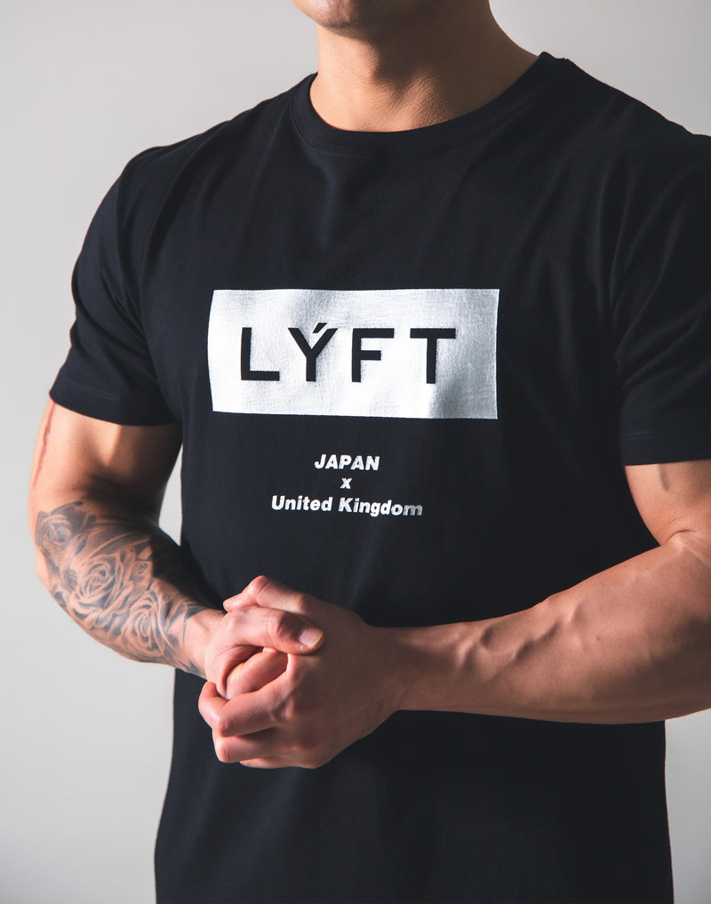 LYFT box Logo T-shirt - Black