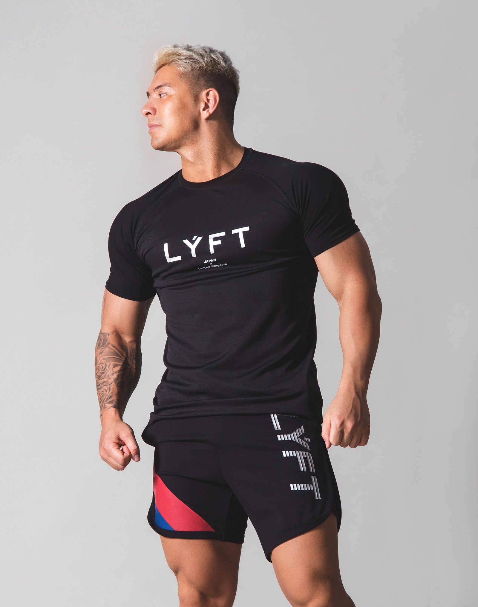 Combi Mesh Training T-Shirt v2 - Black – LÝFT